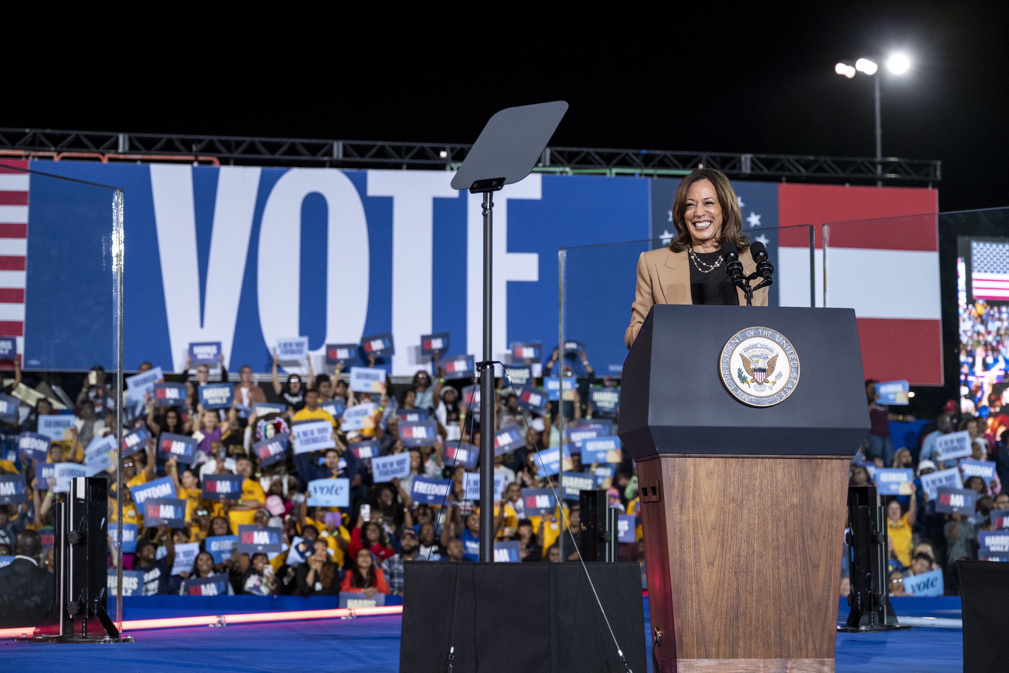 Kamala concedes to Trump, promises peaceful transition