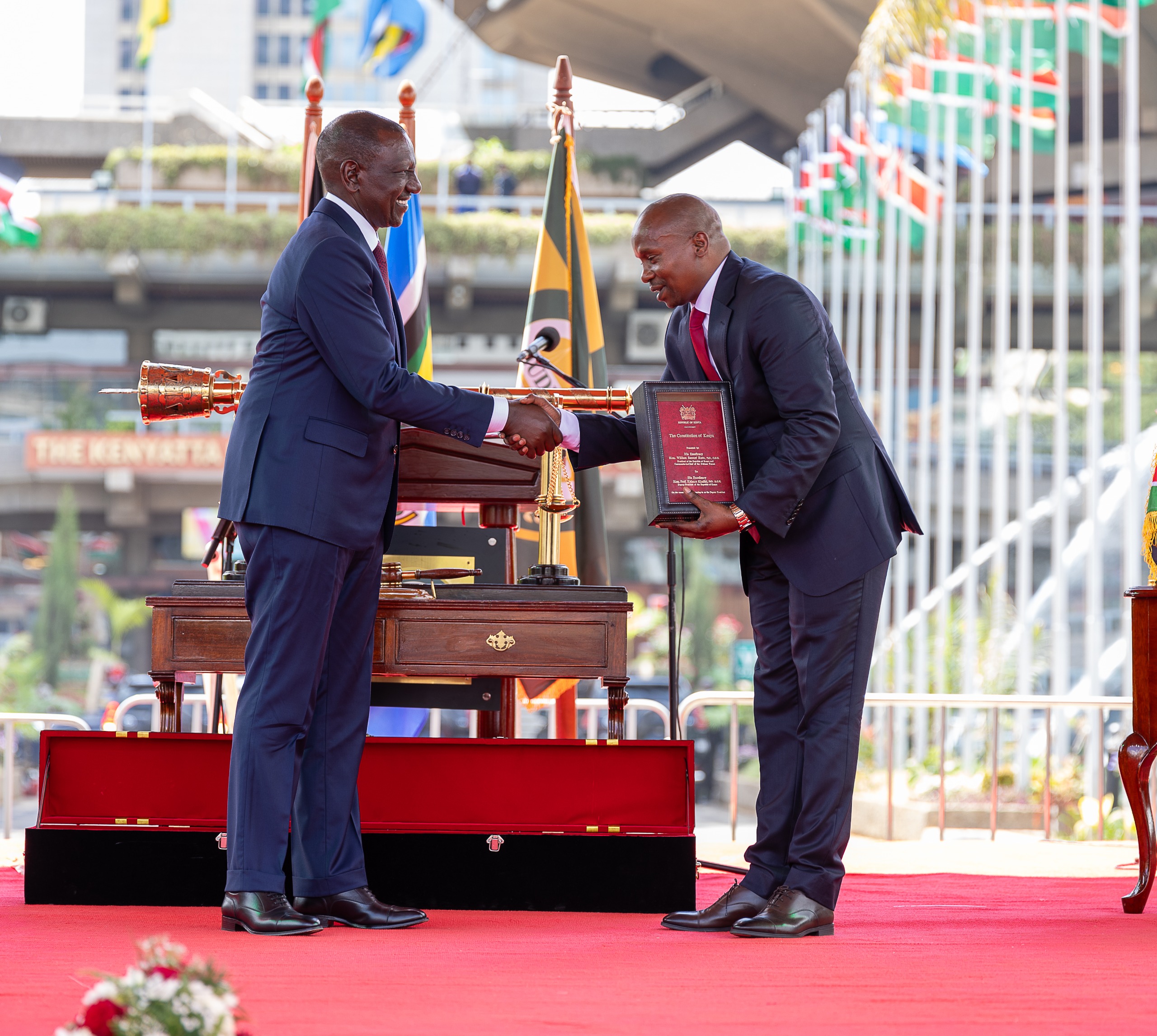 Ruto Pledges Inclusive Development as Kindiki Takes Over as Deputy President