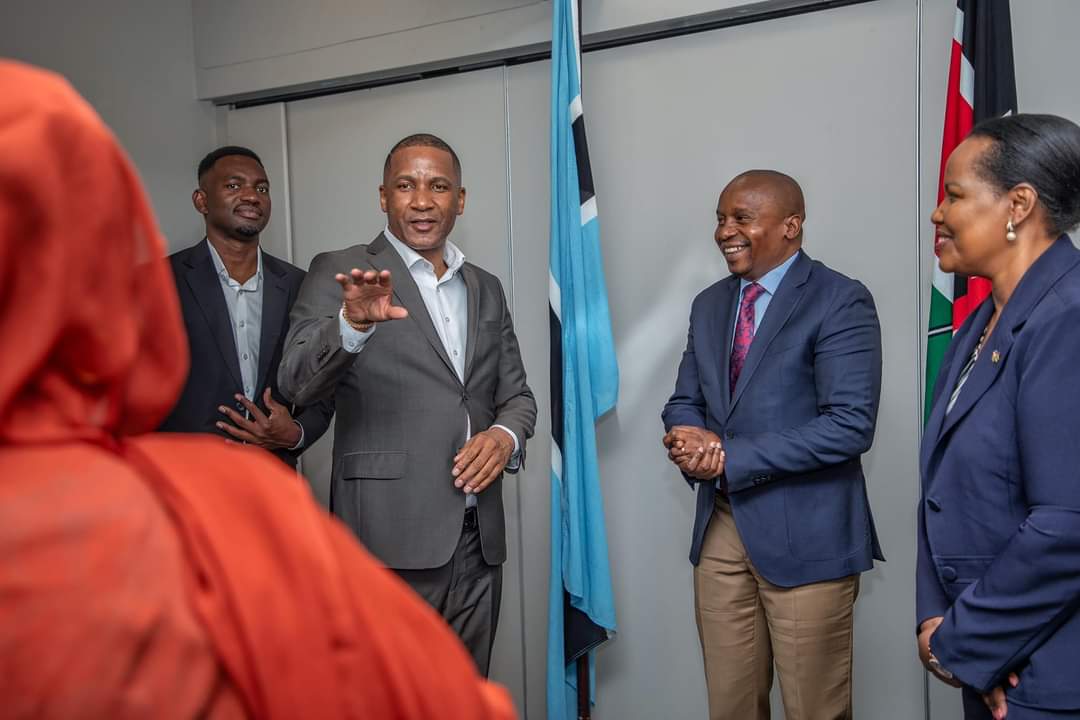 Kindiki Champions Raila Odinga’s African Union Commission Candidature During Botswana Visit
