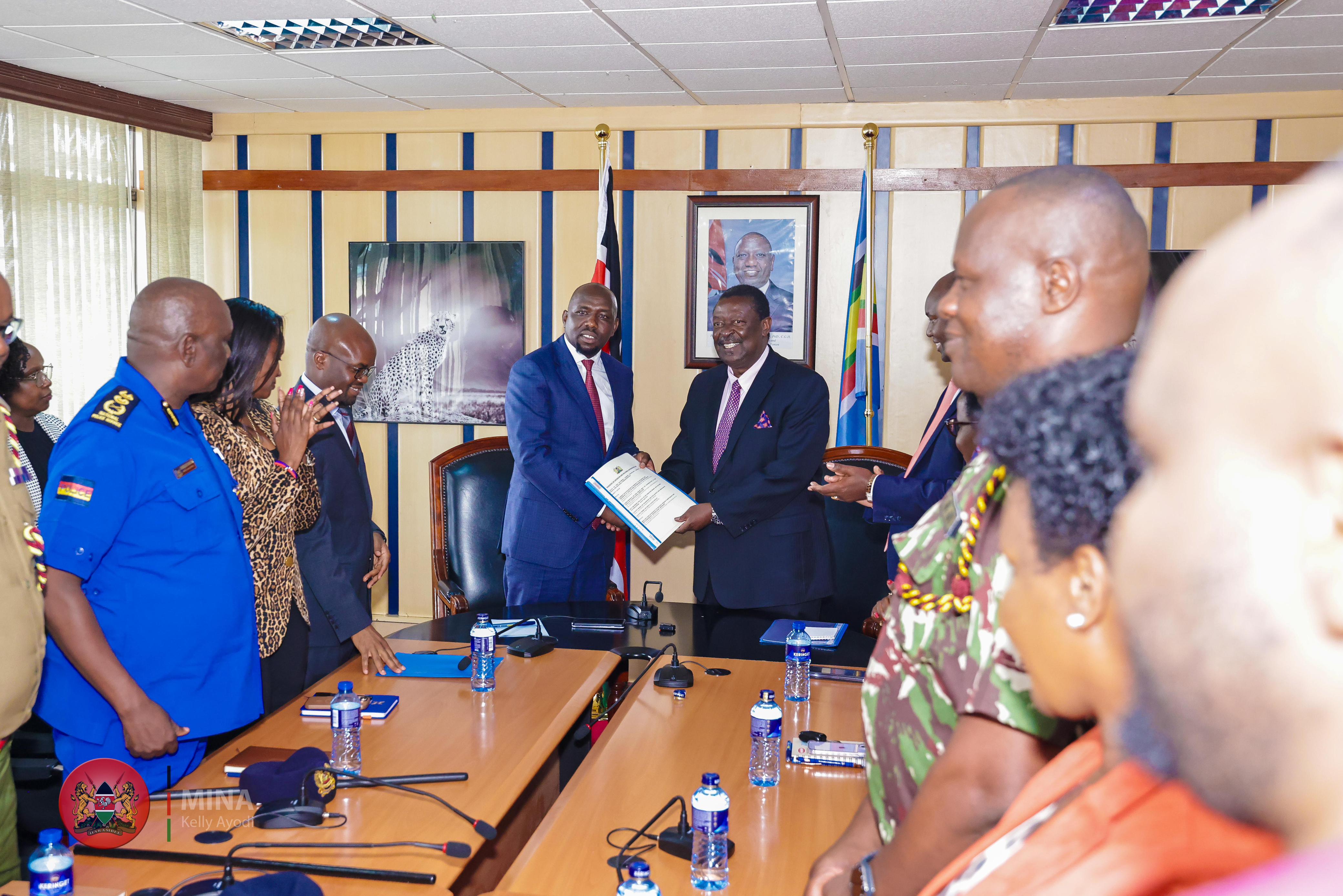 Murkomen Vows to Build on Kindiki’s Legacy as Interior CS