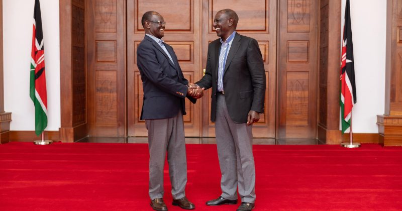 President Ruto meets Kiraitu amid push to bolster support