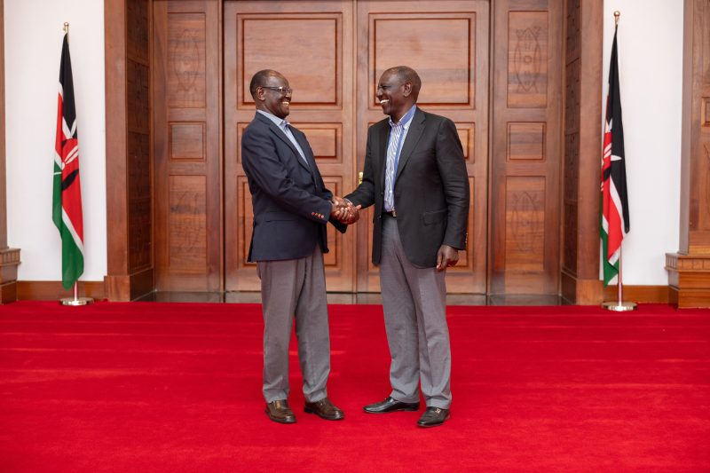 President Ruto meets Kiraitu amid push to bolster support