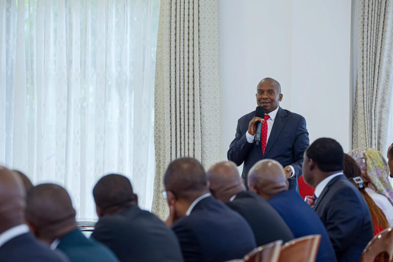 Govt on course with gainful employment opportunities for Kenyans, Kindiki affirms
