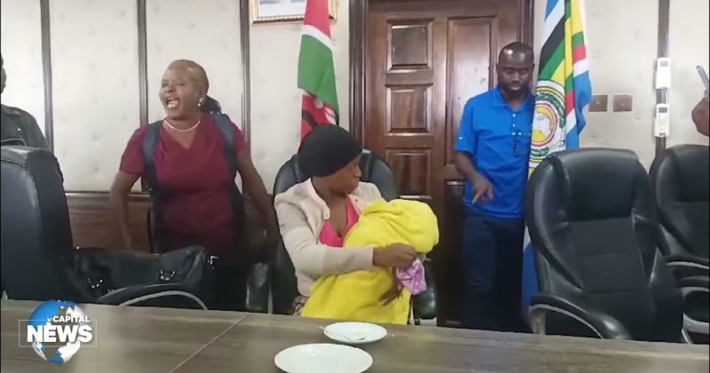 Patients storm Afya House, confront CS Barasa over SHIF glitches