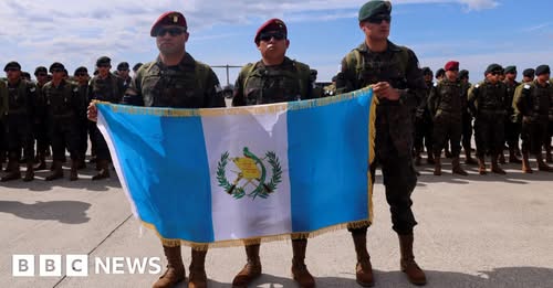 Guatemalan forces arrive in Haiti to fight gangs
