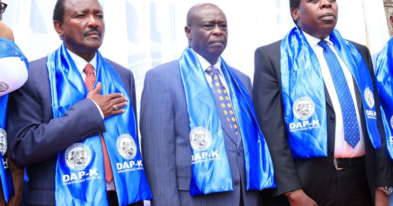 Gachagua, Kalonzo join DAP-K Launch in bid to unseat Ruto in 2027