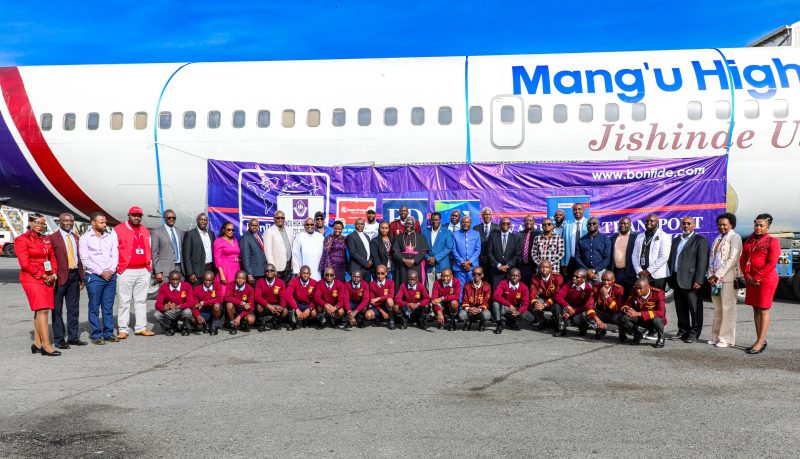 Kenya Airways Donates Decommissioned Boeing 737-700 NG to Mang’u High School for Aviation Training