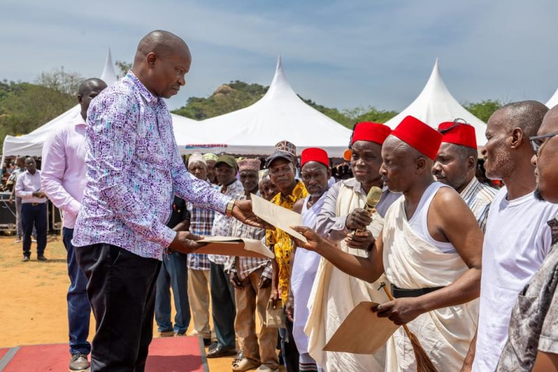 DP Kindiki receives petition seeking citizenship recognition for Pare Community in Taita Taveta
