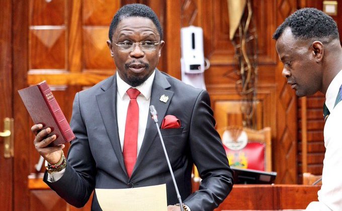 Namwamba declares Sh500mn net worth during vetting for UNEP post