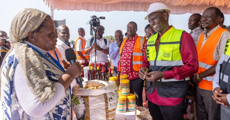 Ruto roots for Raila’s AU Comission post bid in Busia trip
