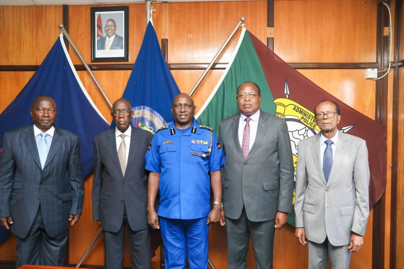 IG Kanja Hosts Retired Police Officers Board On Welfare Issues