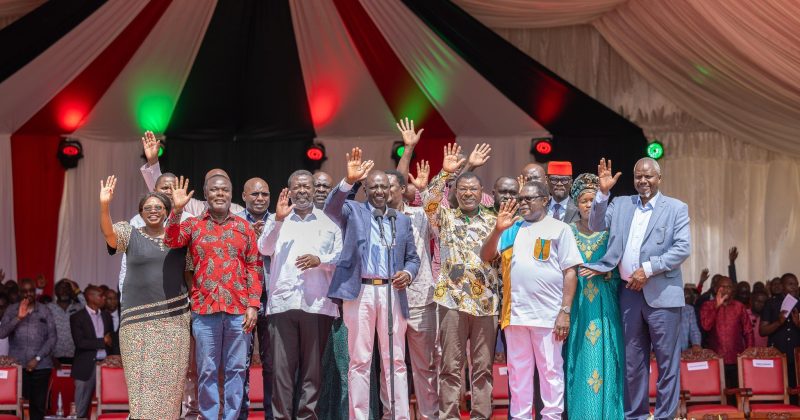 President Ruto urges leaders to guide the youth instead of inciting them