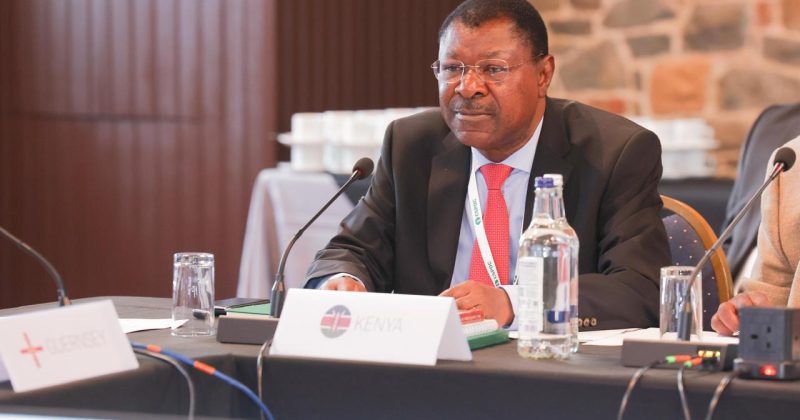 Wetangula champions Africa’s interests in commonwealth speakers meeting