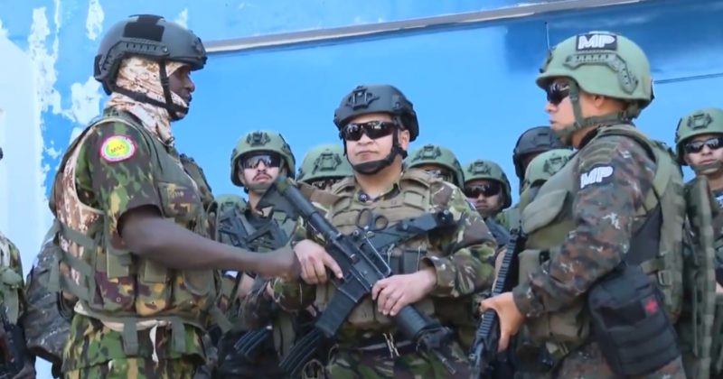 Kenya’s Police in Haiti hands Over Third Forward Operating Base to Guatemala Team