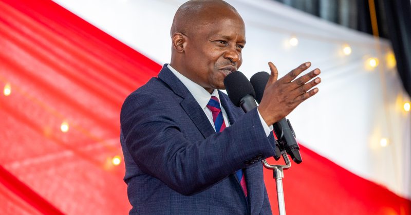 Kindiki rallies for support of broad-based government in meeting with Taita Taveta residents
