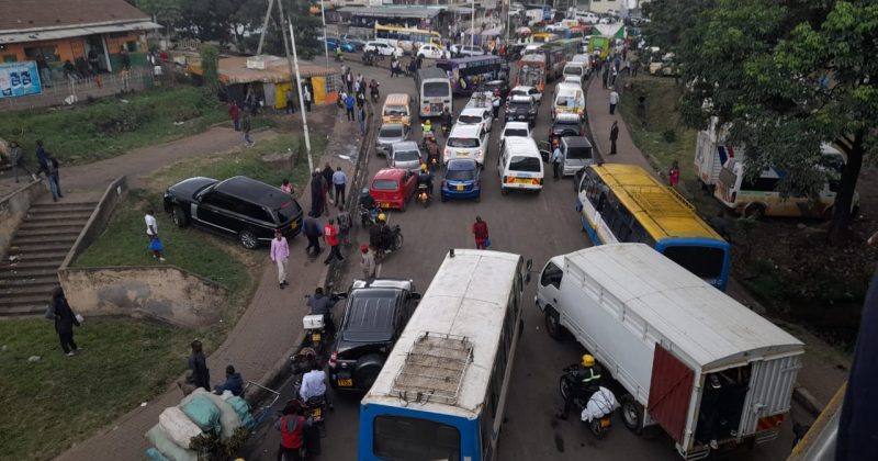 Passengers stranded as matatus block Globe Roundabout