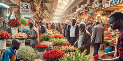 Kenyans contend with high flower prices on Valentine’s Day