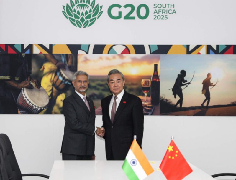 Jaishankar, Wang Yi Discuss India-China Ties on G20 Sidelines in Johannesburg