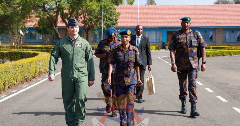 Kenya Air Force, Royal Air Force discuss strengthening aviation co-operation, pilot Training