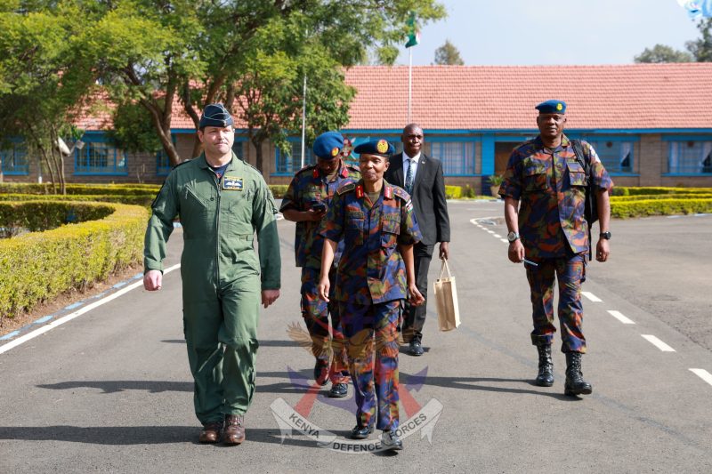 Kenya Air Force, Royal Air Force discuss strengthening aviation co-operation, pilot Training