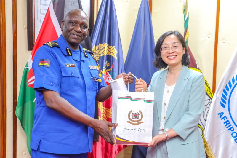 Kanja hosts Chinese Ambassador at Jogoo House for cooperation talks