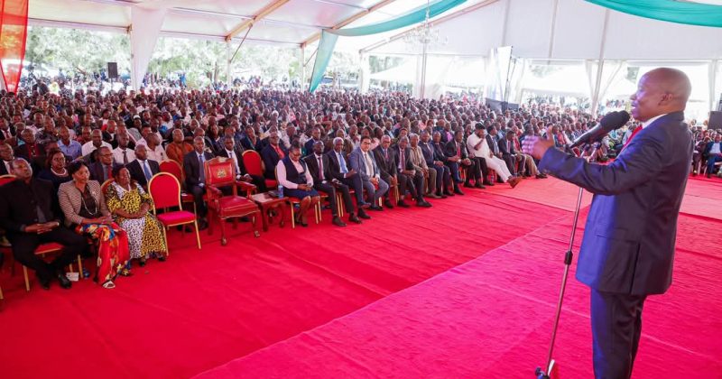 Kindiki Pledges to Fast-Track Development, Revive Stalled Projects in Meru