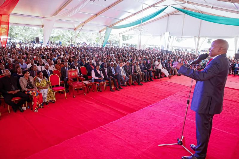 Kindiki Pledges to Fast-Track Development, Revive Stalled Projects in Meru