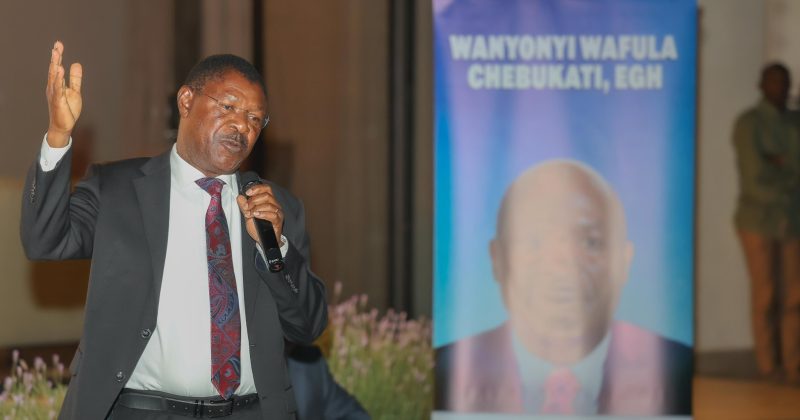 Wetangula to visit Chebukati’s Kitale home ahead of weekend burial
