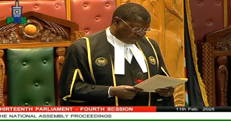 Speaker Wetangula Rejects Calls to Step Down Following Court Ruling