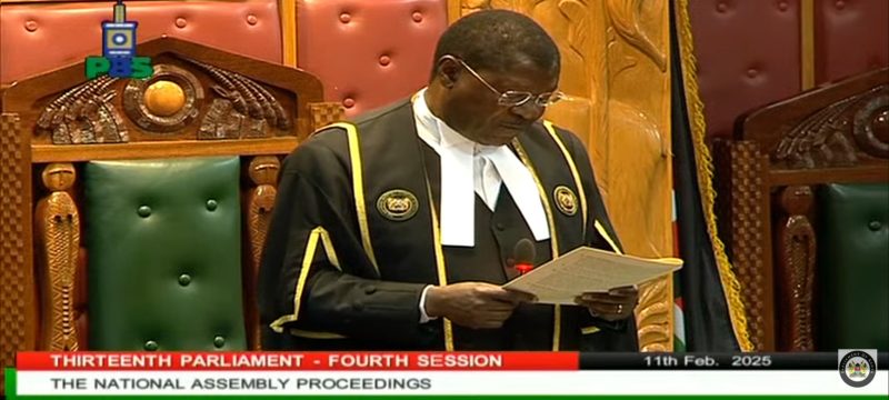 Speaker Wetangula Rejects Calls to Step Down Following Court Ruling