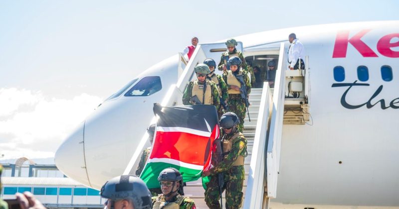 Fourth contingent of 144 Kenyan officers arrives in Haiti to battle gangs