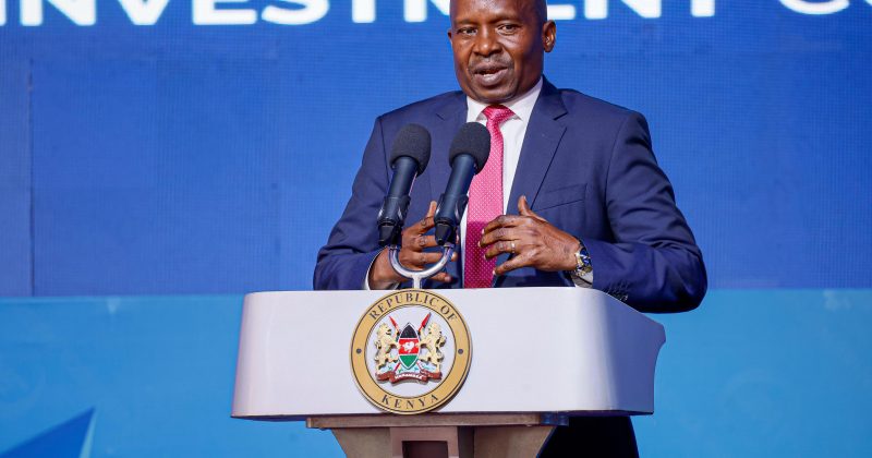 Investment Key to Kenya’s Economic Transformation: DP Kindiki
