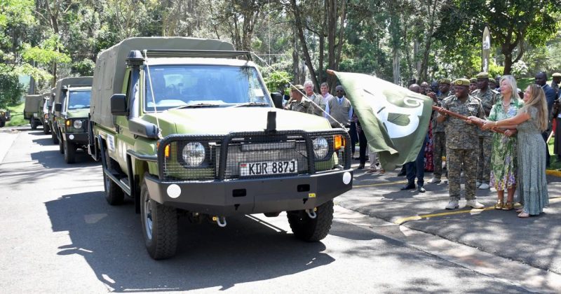 Boost for KWS as Chantecaille Conservation donates vehicles, equipment worth $1.8mn