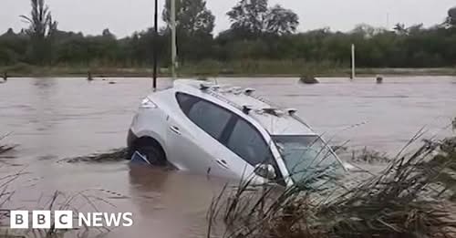 Argentine city left flooded after fierce storm