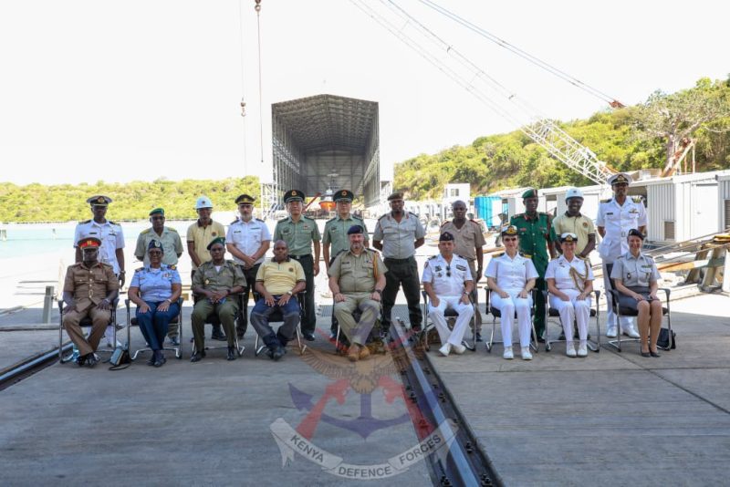 Defence Attaché Association of Kenya visits Kenya Navy, discuss ways of strengthening military diplomacy