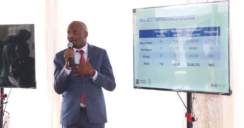 Kuria calls on Kenyans enrolled in Taifa Care to report hospitals charging them for services