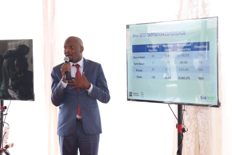 Kuria calls on Kenyans enrolled in Taifa Care to report hospitals charging them for services