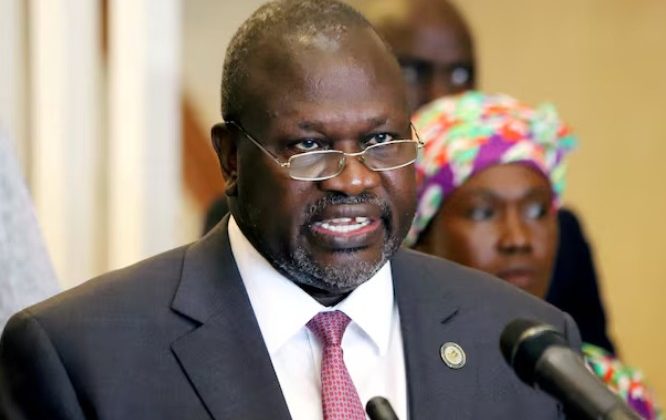South Sudan VP Machar under house arrest, his party says