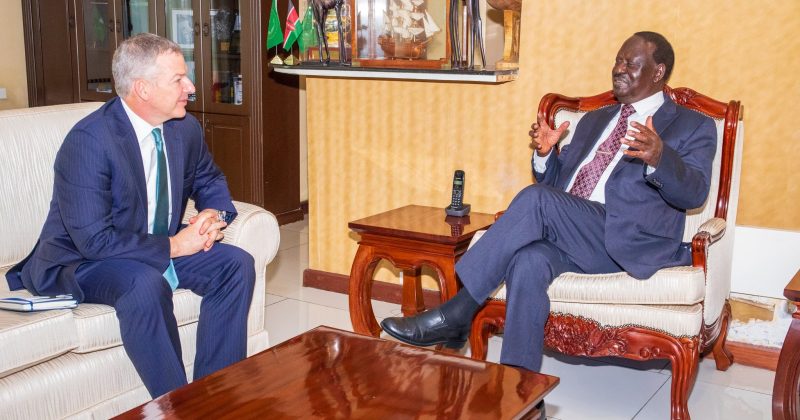 Raila urges Trump to rethink ‘crippling’ USAID in a meeting with Dillard