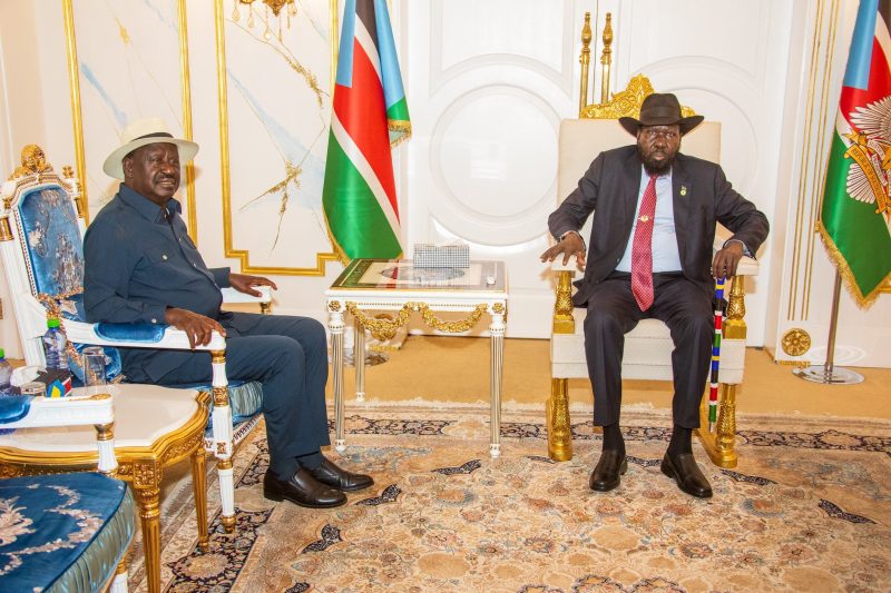 Why President Kiir denied Raila access to detained VP Riek Machar
