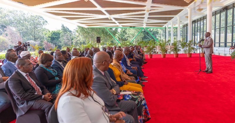 Ruto meets with Mt Kenya leaders, reaffirms commitment to development programmes