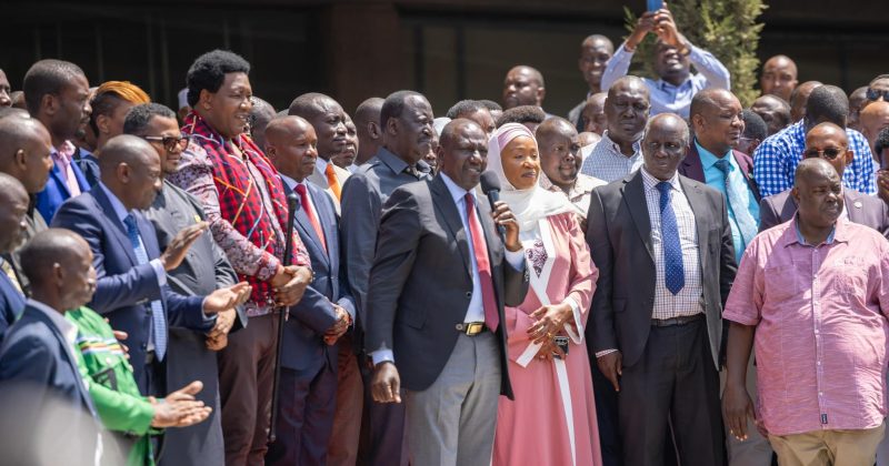 Ruto and Raila embark on joint Nairobi tour to champion March 7 MoU