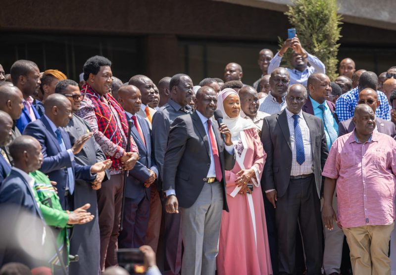 Ruto and Raila embark on joint Nairobi tour to champion March 7 MoU