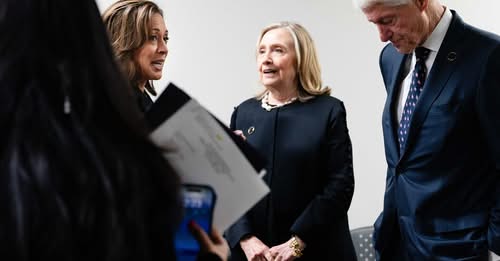 Trump revokes security clearance for Harris, Clinton and others