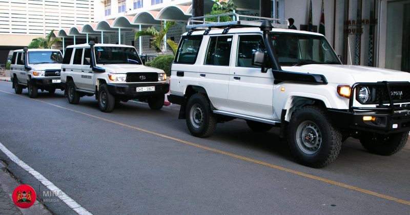 Kenya’s border security boosted with new IOM-donated patrol vehicles