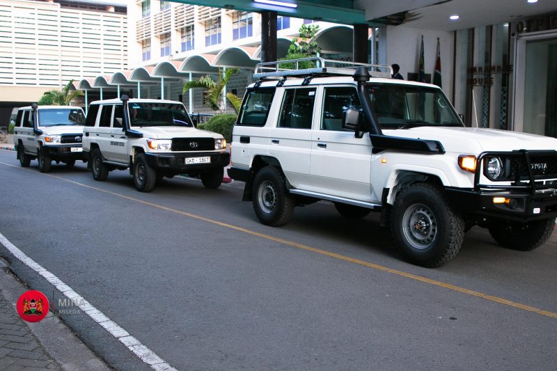 Kenya’s border security boosted with new IOM-donated patrol vehicles