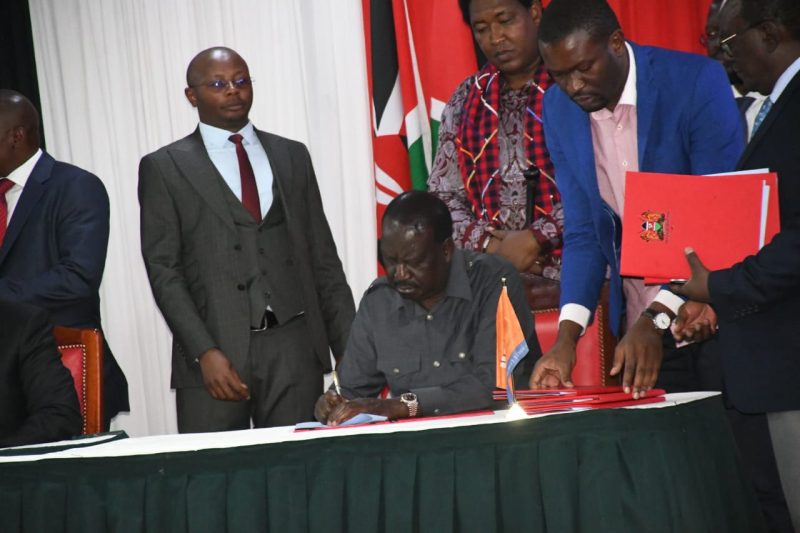 UDA-ODM pact ‘truly national and inclusive’ – Raila