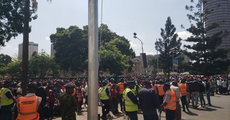 ODM supporters throng KICC ahead of UDA-ODM framework pact