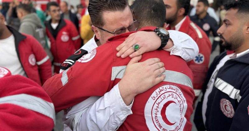 Red Cross outraged over killing of eight medics in Gaza