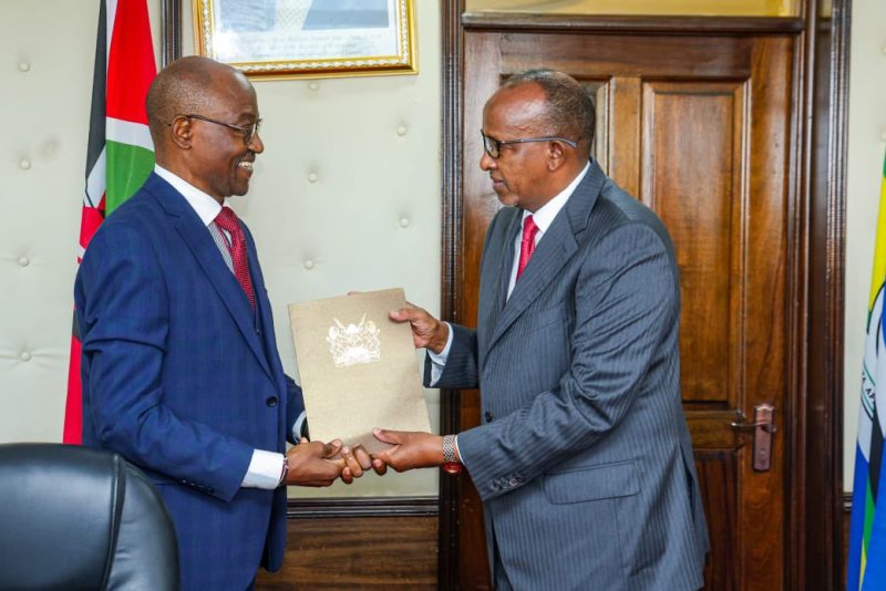 CS Duale launches NHIF Pending Claims Verification Committee